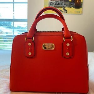 Red Michael Kors Purse